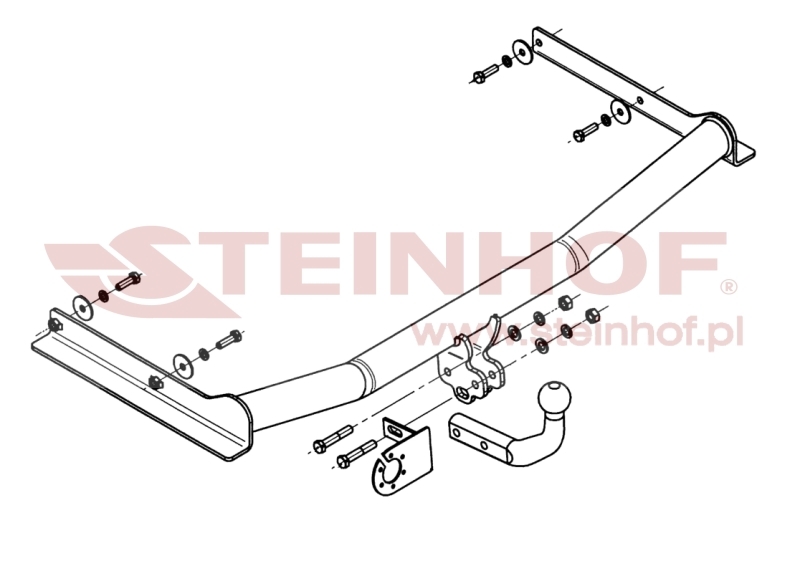 VOLKSWAGEN Golf III Estate Tow Bar (1993-1999) V-054