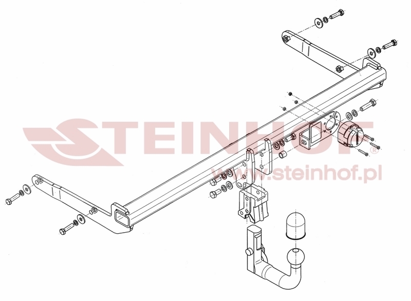VOLKSWAGEN Golf VII Estate Tow Bar (2013-2020) V-065