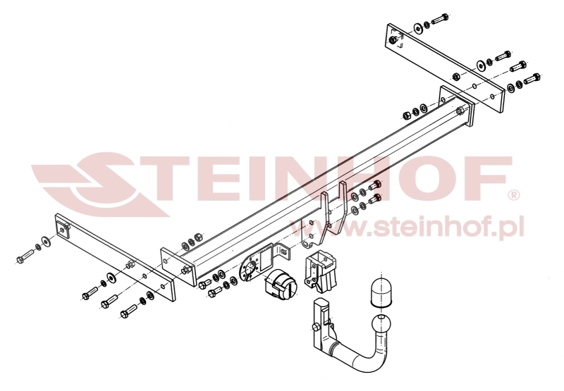 Seat Alhambra II Tow Bar (2010-2012) V-138