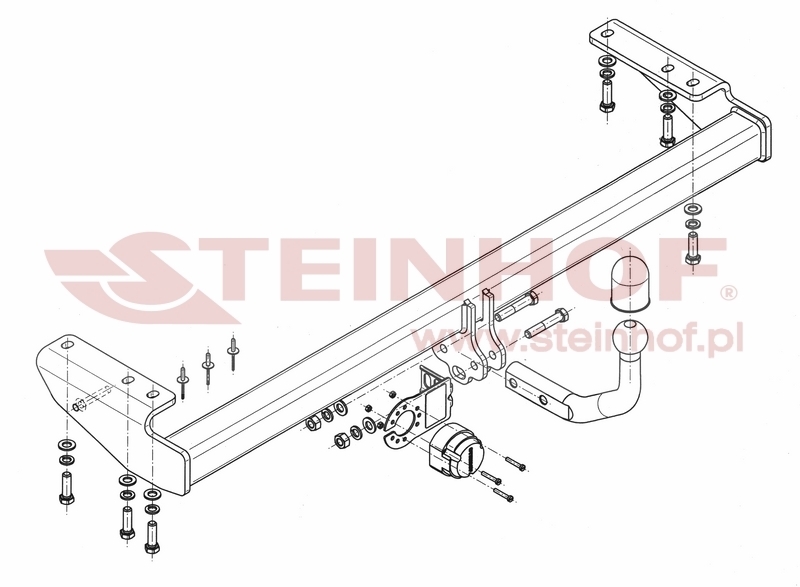 Volvo V70 Estate Tow Bar (2004-2007) V-298