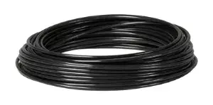 Black Polyurethane Pneumatic Tube 25m Coil
