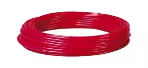 Red Polyurethane Pneumatic Tube 25m Coil