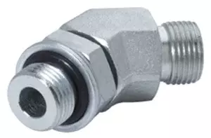 Male Adjustable Elbow Compact 45�