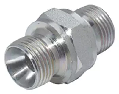 BSP Male x Male Straight Hydraulic Adaptors BSPP