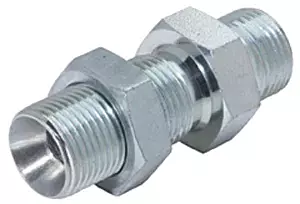 Male Bulkhead with Locknut