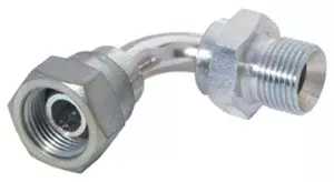 Hydraulic Swept Swivel Male/Female Elbow – 90°