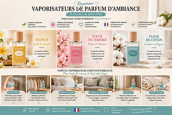 Vaporisateurs de parfum d'ambiance