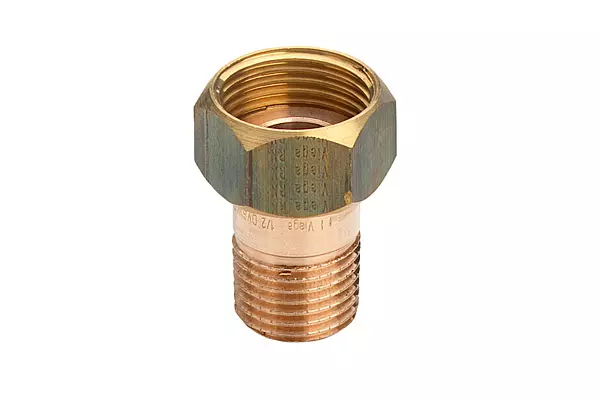 1 1/4" Verschraubung Rotguss 1" AG