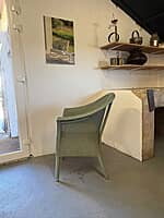 Victor Dining Armchair Dusty Green-Floor Stock