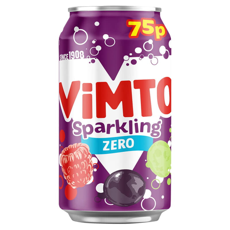 Vimto Zero Cans PM