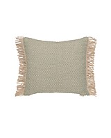 Indira Deco Cushion Long Fringe