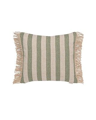 Indira Deco Cushion Long Fringe