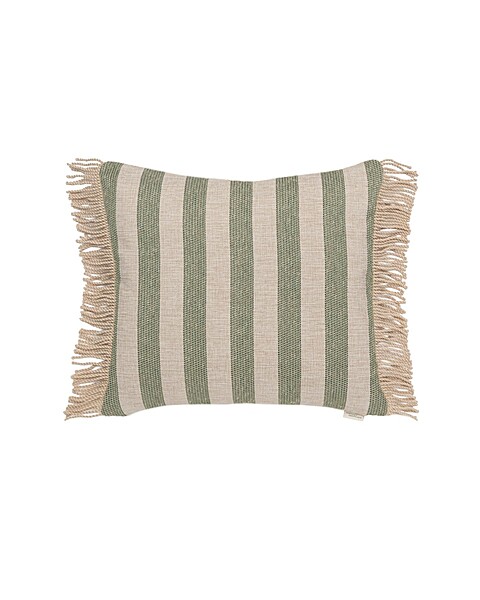 Indira Deco Cushion Long Fringe