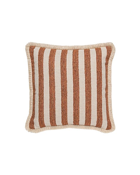 Indira Deco Cushion Short Fringe