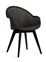 Avril HB Dining Chair Black Wood Base