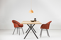 Avril HB Dining Chair Steel A Base