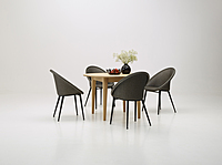 Jack Dining Chair Steel Base