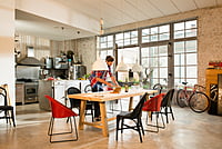 Joe Dining Chair Sled Base Joe Dining Chair Sled Base