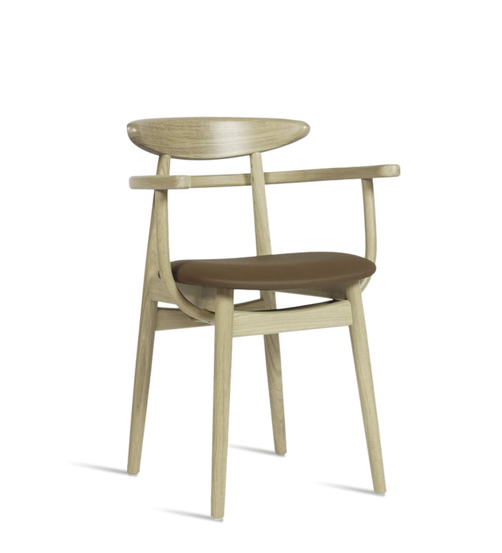 Teo Dining Armchair Natural Oak Teo Dining Armchair Natural Oak