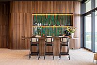 Titus Bar Stool Tobacco Stained Beech