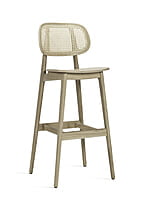 Titus Bar Stool Natural Oak Titus Bar Stool Natural Oak