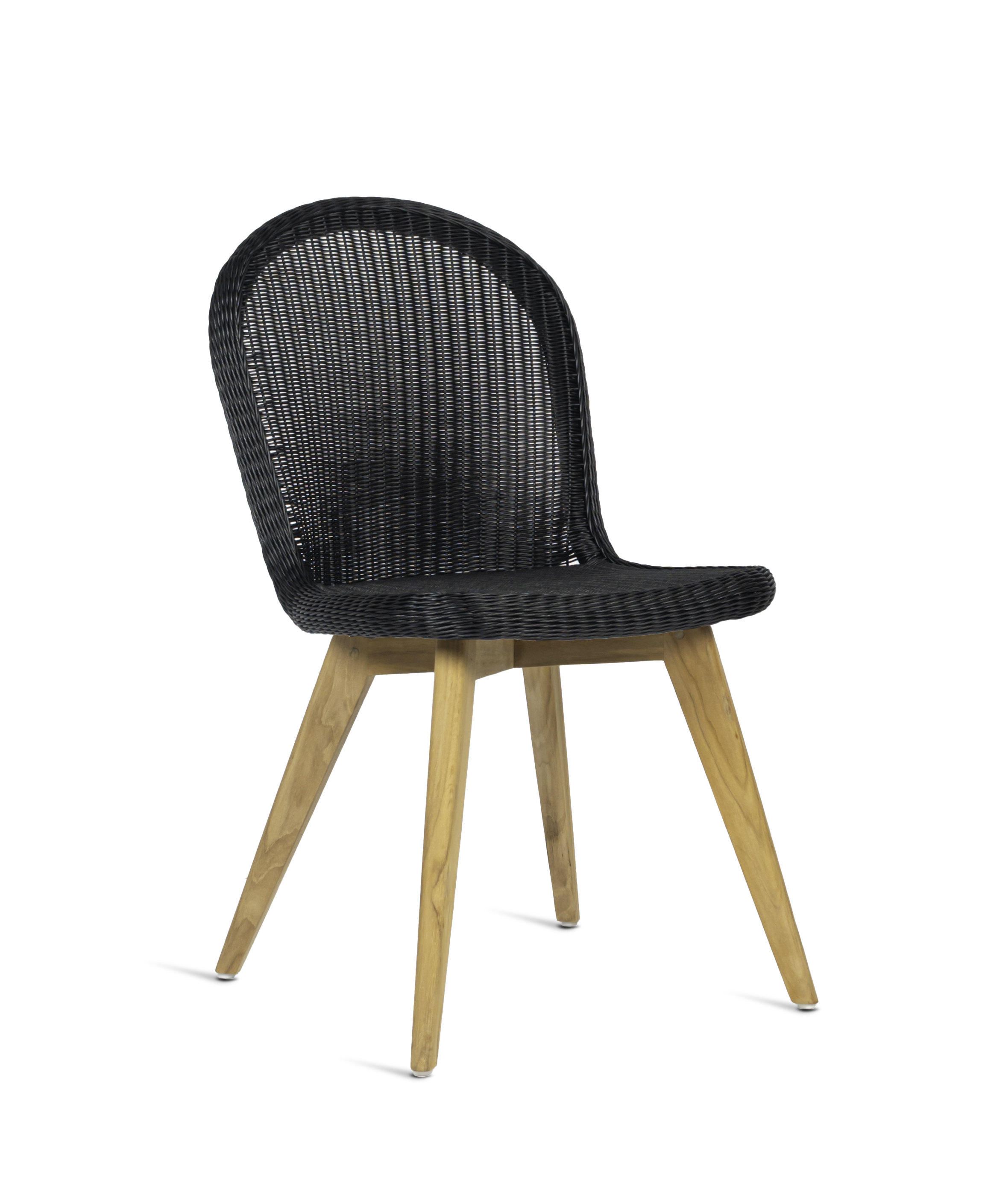 Damien Dining Chair Teak Base Damien Dining Chair Teak Base