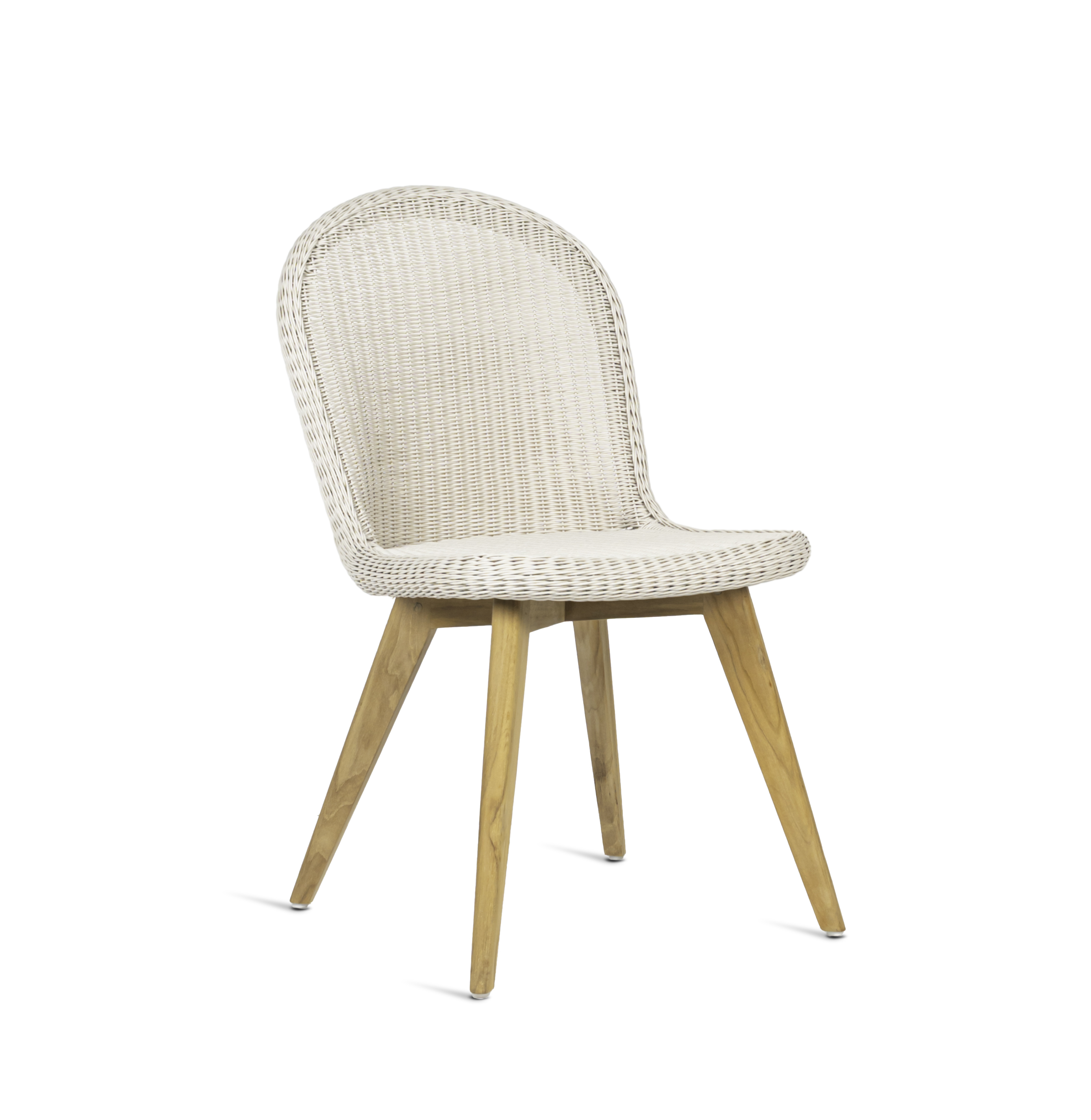 Damien Dining Chair Teak Base Damien Dining Chair Teak Base