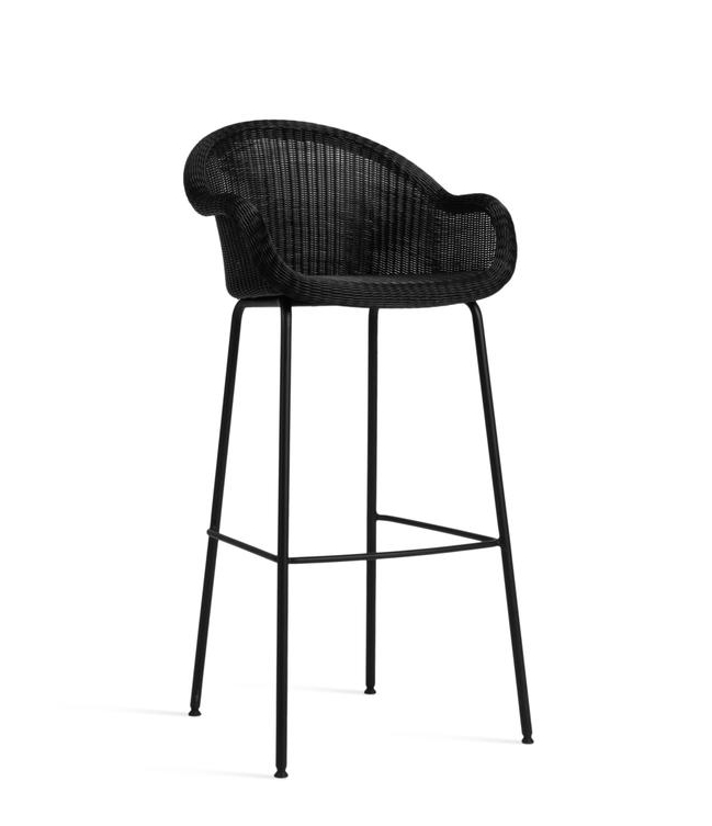 Edgard Bar Stool Steel Base Edgard Bar Stool Steel Base
