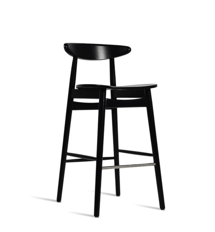 Teo Counter Stool Nearly Black Teo Counter Stool Nearly Black