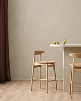 Teo Counter Stool Natural Oak Teo Counter Stool Natural Oak