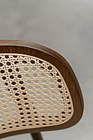 Titus Counter Stool Tobacco Stain-Floor stock