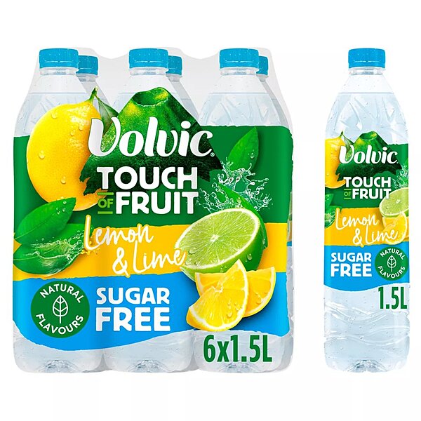 volvic Lemon n Lime Sugar Free 1.5L