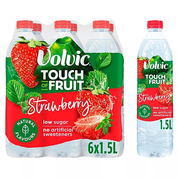 VOLVIC STRWBERRY 1.50LTR