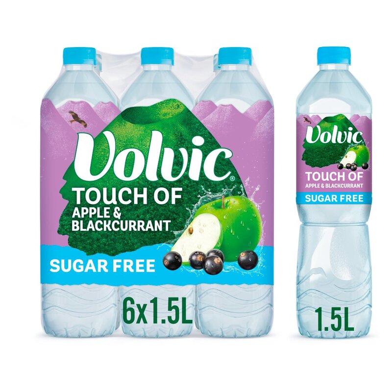 Volvic Apple & Blackcurrant 1.5L