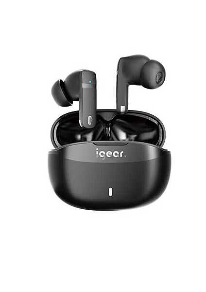iGear TWS Pebble W11 Wireless Earbuds - Black