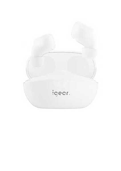 iGear TWS W31 Wireless Earbuds - White