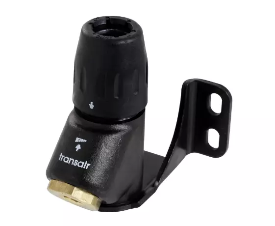Transair Single Port 45Deg Bracket