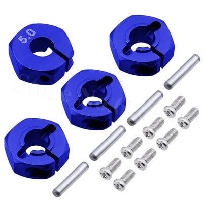 5mm x 12mm Aluminium Wheel Hex 5mm x 12mm Aluminium Wheel Hex