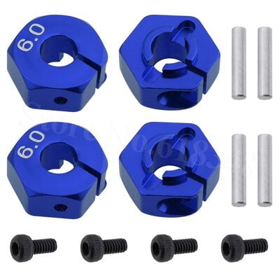 6mm x 12mm Aluminium Wheel Hex 6mm x 12mm Aluminium Wheel Hex