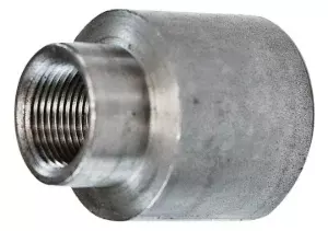 Wrought Iron Reducing Socket - Black