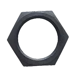 Wrought Iron Locknut - Black