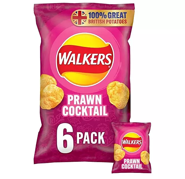 Walkers Prawn cocktail 6PK