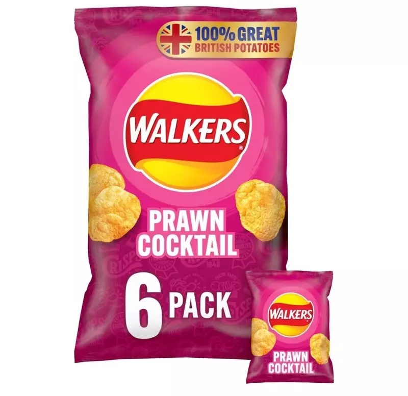 Walkers Prawn cocktail 6PK
