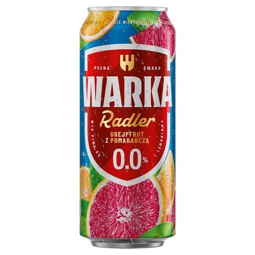 WARKA RADLER 0.00% GRAPEFRUIT ORANGE CAN