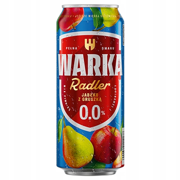 WARKA RADLER 0.00% APPLE PEAR CAN