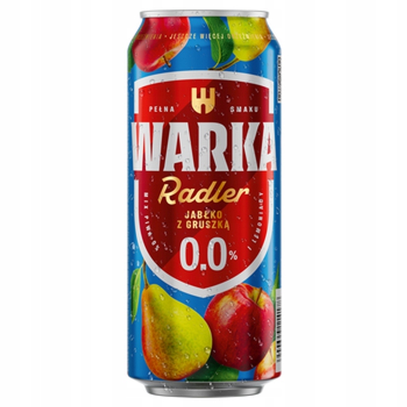 WARKA RADLER 0.00% APPLE PEAR CAN