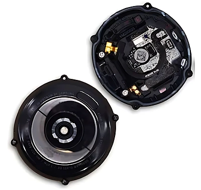 For Samsung Galaxy Watch3 41mm (R850) - Replacement Rear Housing Shell Assembly - Mystic Black