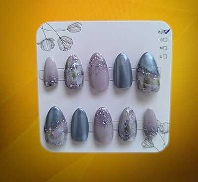 Celestial Silver & Grey