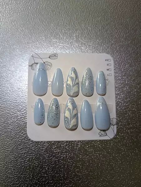 Dusty Pastel Blue
