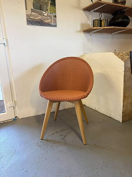 Jack Dining Chair Oak-Dusty Coral-Floor Stock Jack Dining Chair Oak-Dusty Coral-Floor Stock